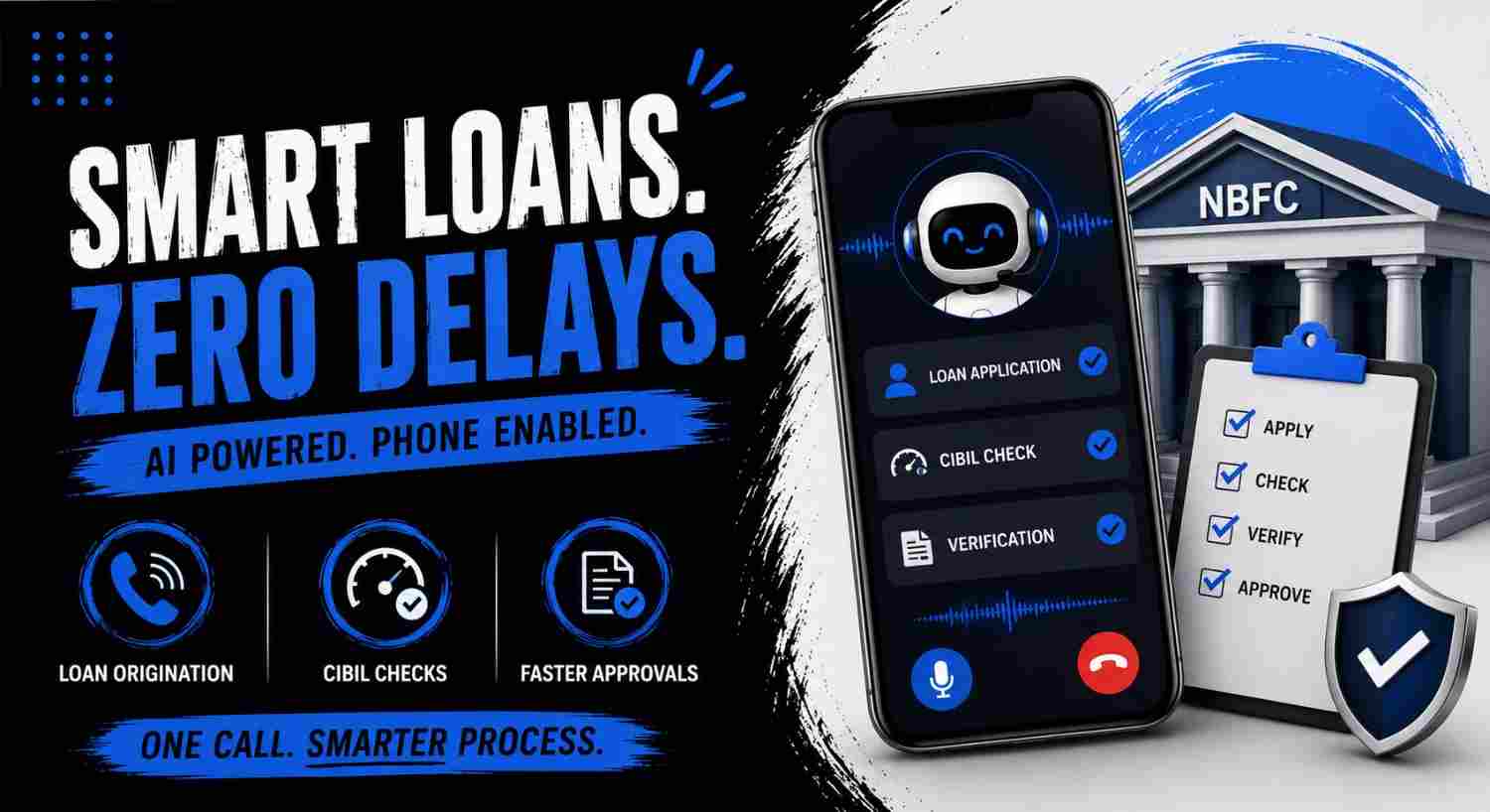 BFSI & NBFCs: Automating Loan Origination and CIBIL Checks Over the Phone
