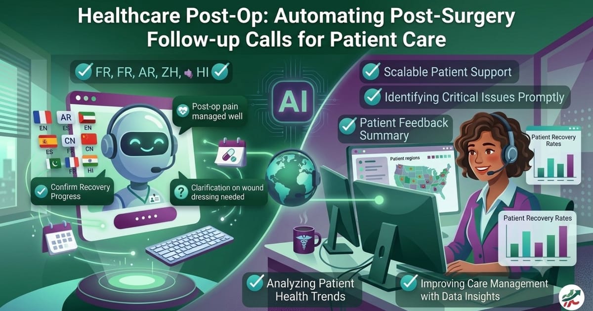 Healthcare Post-Op: Automating Post-Surgery Follow-up Calls for Patient Care