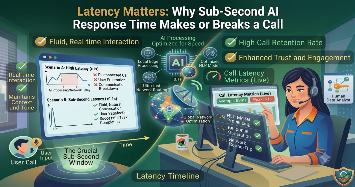 Latency Matters: Why Sub-Second AI Response Time Makes or Breaks a Call